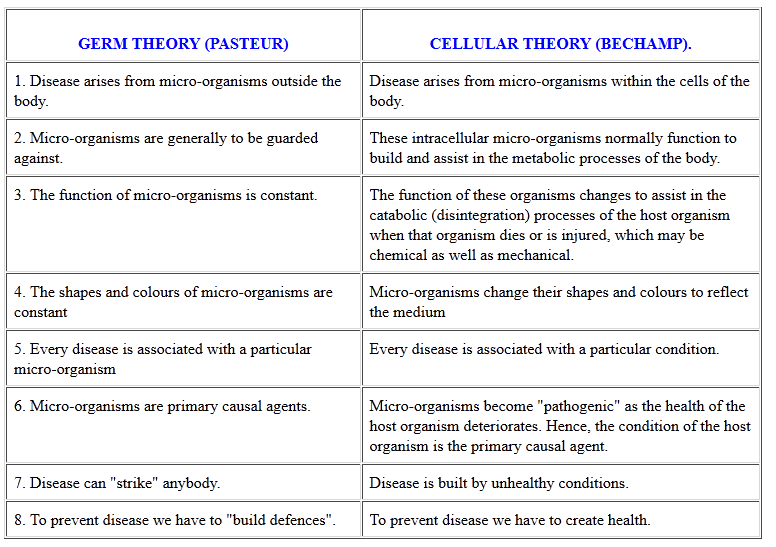 The Fallacious Germ Theory  Germ-theory-vs-cellular-theory